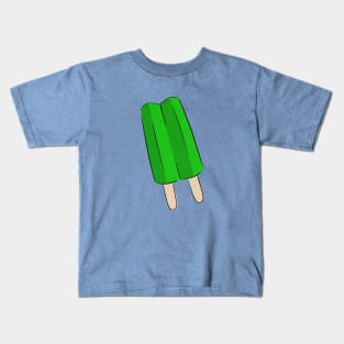 Green Popsicle Kids T-Shirt